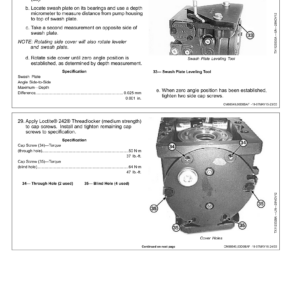 John Deere 803M, 853M Tracked Feller Bunchers (Closed-Loop Hydraulic) Technical Repair Manual (SN F409163 & L409163 and up) - Image 4