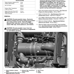John Deere 803M, 853M Tracked Feller Bunchers (Closed-Loop Hydraulic) Technical Repair Manual (SN F409163 & L409163 and up) - Image 5