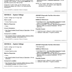 John Deere 859MH Tracked Feller Bunchers (Closed-Loop Hydraulic) Technical Repair Manual (SN C409163 & D409163 and up) - Image 3