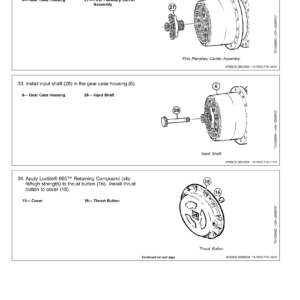 John Deere 803MH, 853MH Tracked Harvesters (Closed-Loop Hydraulic) Technical Repair Manual (SN C409163 & D409163 and up) - Image 3