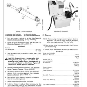 John Deere 210L Tractor Loader Technical Repair Manual (SN F420826 and Up) - Image 3