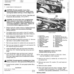 John Deere 644 G Tier (Gen A - 4WD) Loader Technical Repair Manual (SN LA00001 and up) - Image 5