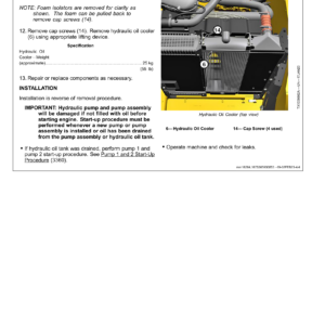 John Deere 200 G-Tier (Gen A) Excavator Technical Repair Manual (SN F_00001 and up) - Image 5
