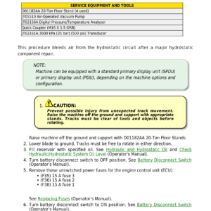 John Deere 550 P Crawler Dozer Technical Repair Manual (SN DX01837 and up) - Image 3