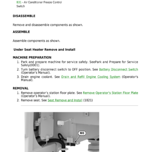 John Deere 550 P Crawler Dozer Technical Repair Manual (SN DX01837 and up) - Image 5