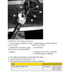 John Deere 650 P Crawler Dozer Technical Repair Manual (SN LX01837 and up & MX01837 and up) - Image 4