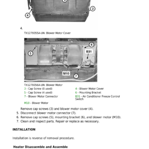 John Deere 650 P Crawler Dozer Technical Repair Manual (SN LX01837 and up & MX01837 and up) - Image 5