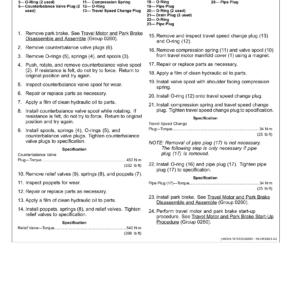 John Deere 135 P Excavator Technical Repair Manual (SN F000001 and Up) - Image 4