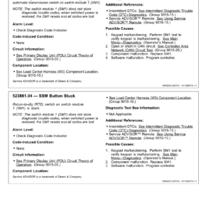 John Deere 524 P-Tier (Gen A - 4WD) Loader Technical Repair Manual (SN L_15418 and up) - Image 3