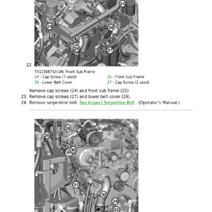 John Deere 260 P, 310 P Articulated Dump Truck Technical Repair Manual (SN F_06113 and Up) - Image 3