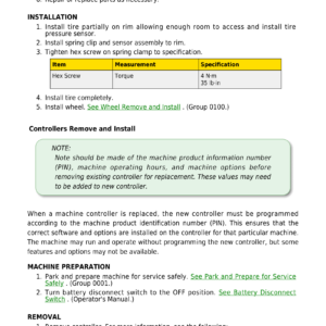 John Deere 260 P, 310 P Articulated Dump Truck Technical Repair Manual (SN F_06113 and Up) - Image 5