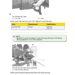 John Deere 410 P Backhoe Loader Technical Repair Manual (SN CX02265 and Up) - Image 4