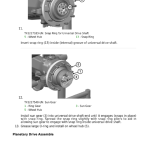 John Deere 710 P Backhoe Loader Technical Repair Manual (SN FX02265 and Up) - Image 4