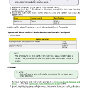 John Deere 316GR, 318G Skid Loader Technical Repair Manual (SN J435000 and Up - EH Control) - Image 4