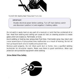 John Deere 316GR, 318G Skid Loader Technical Repair Manual (SN G435000 and Up) - Image 4