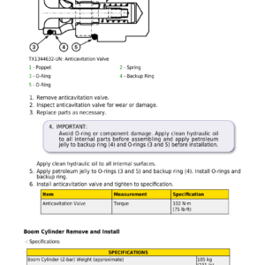 John Deere 524 P (4WD) Loader Technical Repair Manual (SN L_18490 till L_25721) - Image 4
