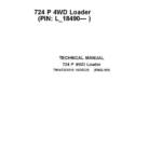 John Deere 724 P (4WD) Loader Technical Repair Manual (SN L_18490 and Up) - Image 2
