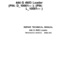 John Deere 444 G (4WD) Loader Technical Repair Manual (SN D__00001 & L__00001 and up) - Image 2