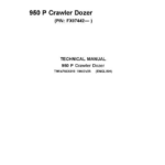John Deere 950 P Crawler Dozer Technical Repair Manual (SN FX07442 and up) - Image 1