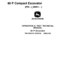 John Deere 60 P Excavator Technical Repair Manual (SN J_00001 and up) - Image 1