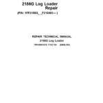 John Deere 2156G Log Loader Technical Repair Manual (SN F216465 and Up) - Image 2