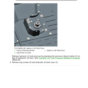 John Deere 2654GLC Forestry Excavator Technical Repair Manual (SN D260275 and up) - Image 5