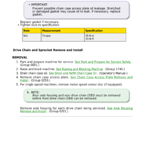 John Deere 316 P, 318 P SkidSteer Loader Technical Repair Manual (SN G_36500 and Up) - Image 4
