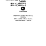 John Deere 620 G, 622 G Motor Graders Technical Repair Manual (SN C_00001 & D_00001 and up) - Image 1
