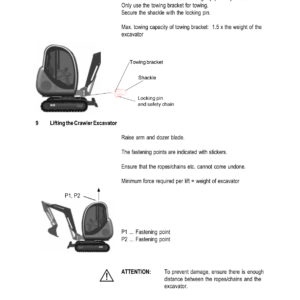 Wacker Neuson 1403, 1503, 1903, 2203 (SN starting with AD) Excavator Service Repair Manual - Image 4
