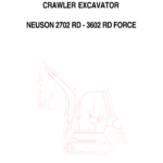 Wacker Neuson 2702, 2702 Force, 2902, 2902 Force, 3402, 3402 Force, 3602, 3602 Force Excavator Service Repair Manual - Image 2