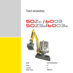 Wacker Neuson 50Z3 Excavator Service Repair Manual - Image 2