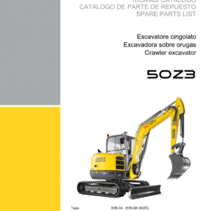 Wacker Neuson 50Z3 Excavator Service Repair Manual - Image 5
