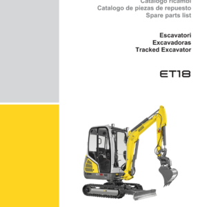 Wacker Neuson ET18, ET20, ET24 Excavator Service Repair Manual - Image 3