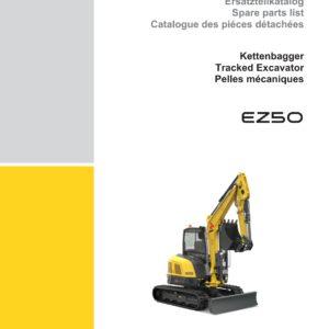 Wacker Neuson ET42, EZ50, ET58 Excavator Service Repair Manual - Image 3