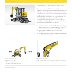 Wacker Neuson EW65 Excavator Service Repair Manual - Image 4