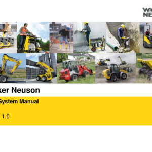 Wacker Neuson EW65 Excavator Service Repair Manual - Image 5