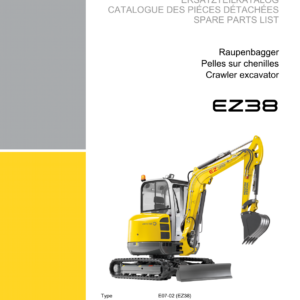 Wacker Neuson EZ38 Excavator Service Repair Manual - Image 5