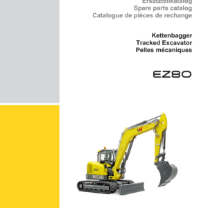 Wacker Neuson EZ80 Excavator Service Repair Manual - Image 4