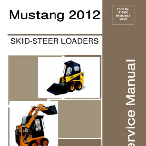 Gehl SL1640E and Mustang 2012 Skid Steer Loader Service Repair Manual - Image 1