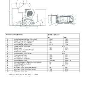 Gehl SL1640E and Mustang 2012 Skid Steer Loader Service Repair Manual - Image 4