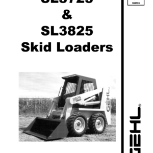 Gehl SL3725, SL3825 Skid Steer Loader Operators and Parts Manual - Image 2