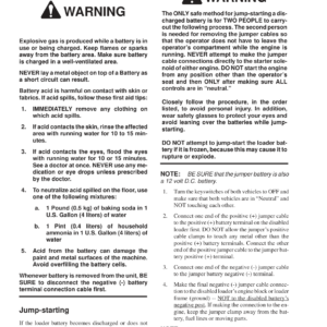 Gehl AL20DX, AL20DX Series II Utility Loader Operators and Parts Manual - Image 4