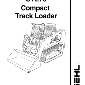 Gehl CTL70 Compact Track Loader Service Repair Manual - Image 1