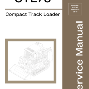 Gehl CTL75 Compact Track Loader Service Repair Manual - Image 1