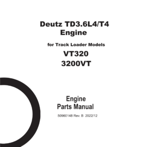 Gehl VT320 and Mustang 3200VT Track Loader Service Repair Manual - Image 4