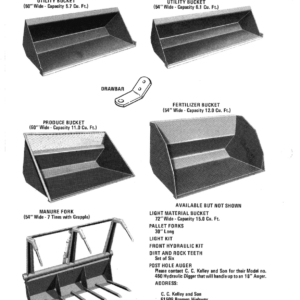 Gehl HL2600 Skid Steer Loader Operators and Parts Manual - Image 4
