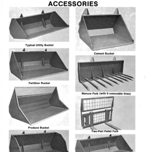 Gehl HL4300, HL4500, HL4600, HL4700 Skid Steer Loader Operators and Parts Manual - Image 4