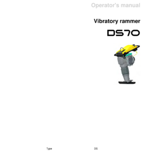 Wacker Neuson BS 50, BS 60, BS 70, BS 500, BS 600, BS 700, BS 65, BS 650, DS 70, DS 72 Service Repair Manual - Image 2