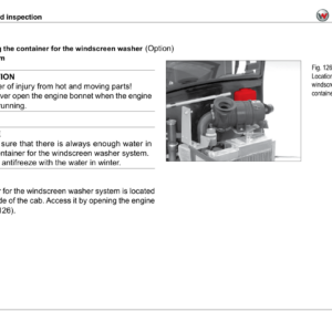Wacker Neuson WL20 Wheel Loader Operators and Parts Manual - Image 3