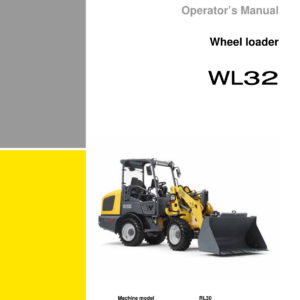 Wacker Neuson WL32 Wheel Loader Service Repair Manual - Image 2